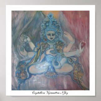 Póster Crystalline Vajrasattva