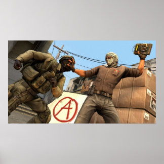 Póster Csgo CT vs T