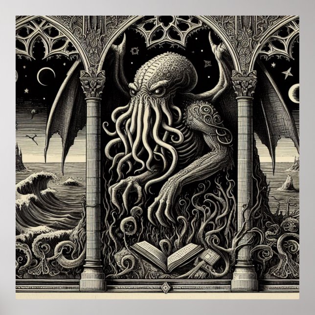 Póster cthulhu (Frente)