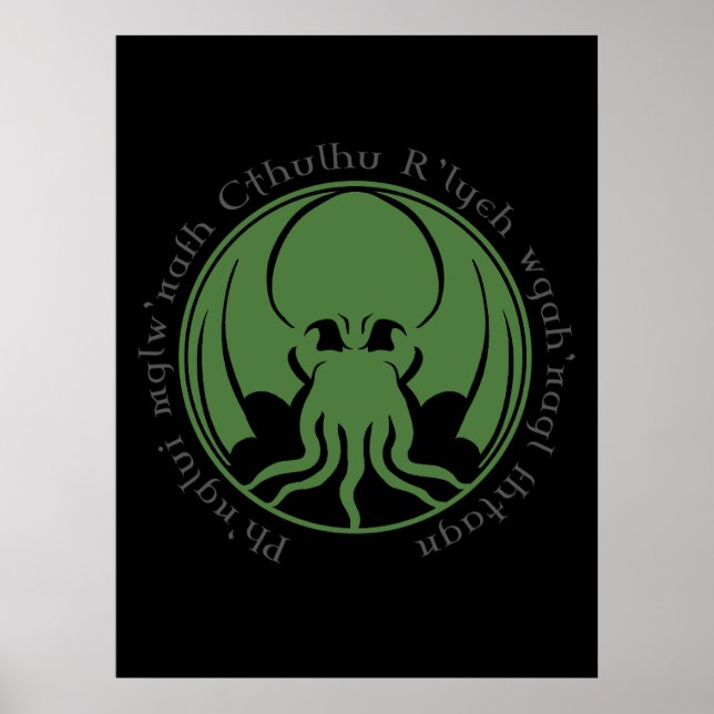 Póster Cthulhu (Frente)