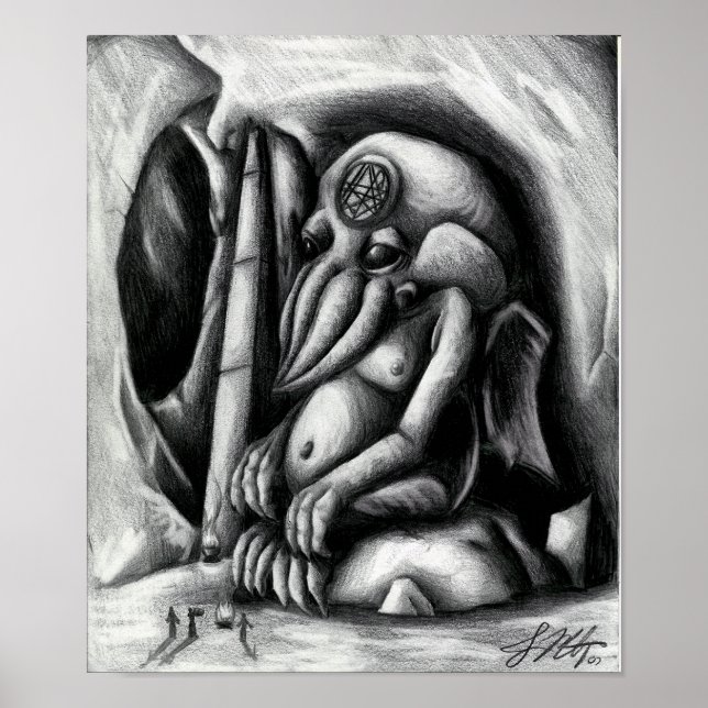 Póster Cthulhu (Frente)