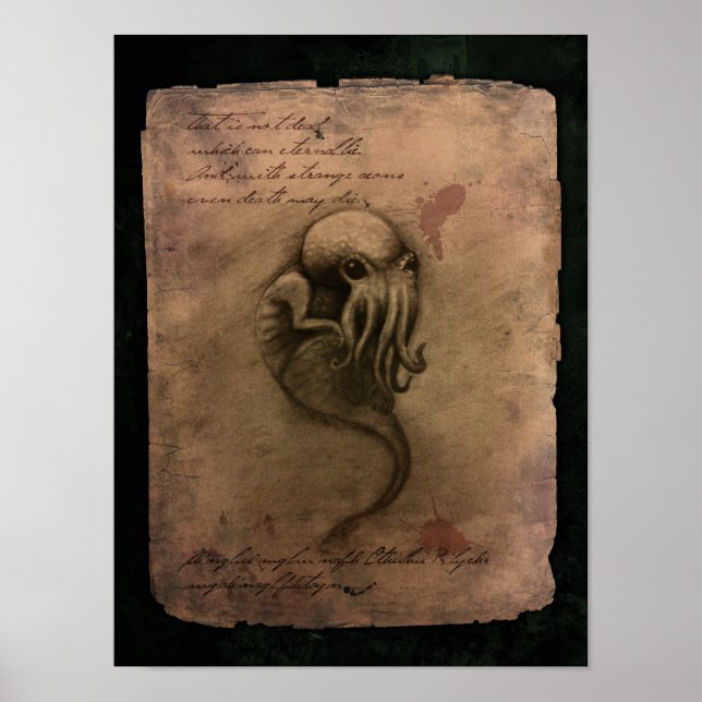 Póster Cthulhu Spawn (Frente)