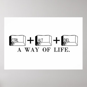 PÓSTER CTRL+ALT+SUPR