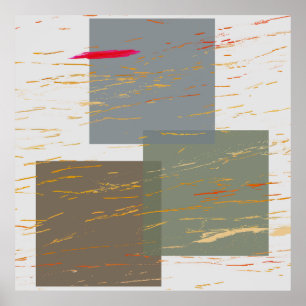 Póster Cuadrados de Streak