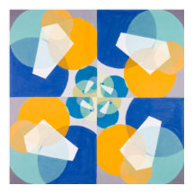 'Cuadrados Verdes 1934' de Joseph Schillinger