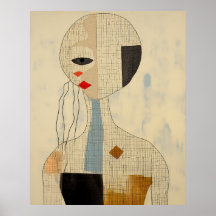 Cuadrícula de Grace Wall Art, Poster