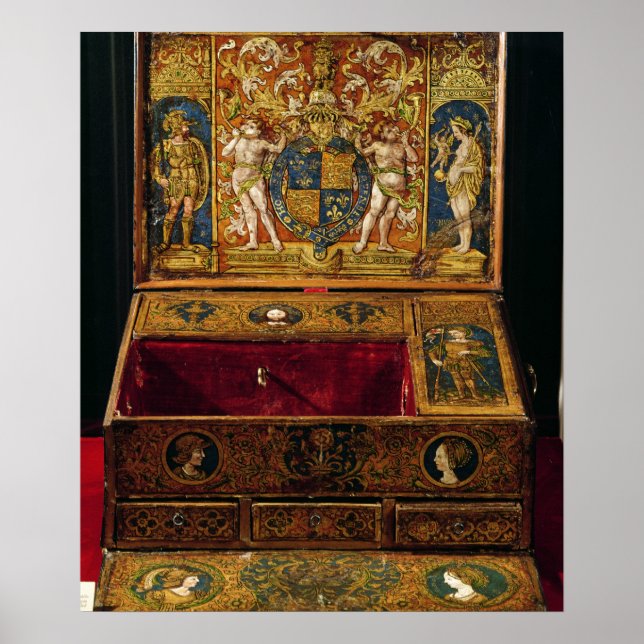 Póster Cuadro de escritura o mesa de escritorio (Frente)