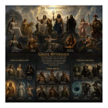 Cuadro de Mitología Griega