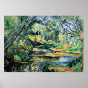 Póster Cuadro de Paul Cezanne, El Arroyo,