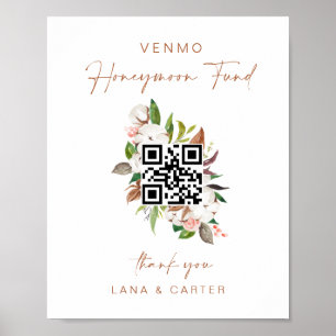 Póster Cuadro G400 del Boda de Regalo de Efectivo del Fon