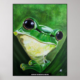 Póster Cuadro Guardián del Agua de Alfred Fox