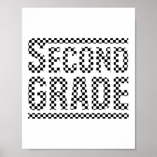 Póster Cuadros 2do Grado Ck Para Colegio Niños Niñas T