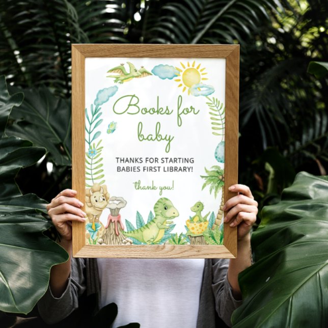 Póster Cuadros acuáticos de dinosaurios para bebé (Subido por el creador)