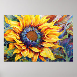 Póster Cuadros acuáticos de Sunflower Power