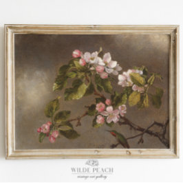Póster Cuadros de cosecha de colibrí y manzana