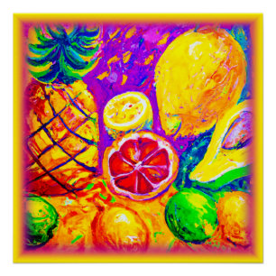 Póster Cuadros De Frutas. ¡Hazte con una en Zazzle