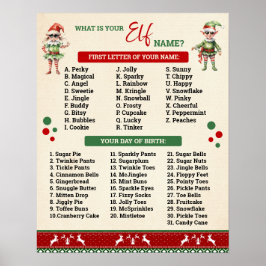 Póster ¿Cuál es tu juego de elfos con suéter feo?