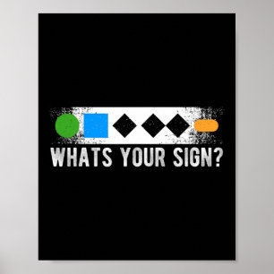 Póster ¿Cuál es tu Rótulo?