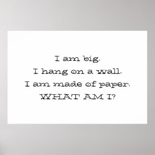 Póster ¿Cuáles son yo?