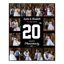 Cualquier Collage de fotos de 12 años feliz