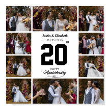 Cualquier Collage de fotos de Feliz Aniversario 10