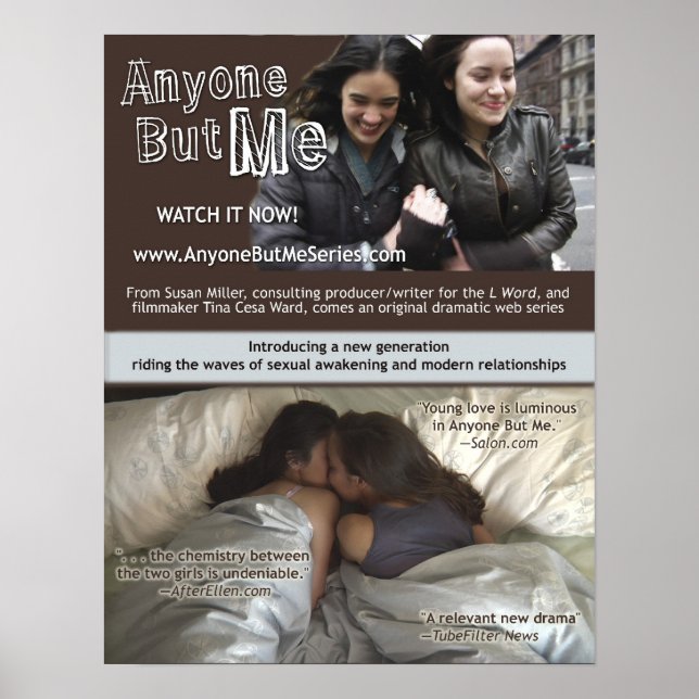 PÓSTER CUALQUIER PERO YO POSTER (Frente)