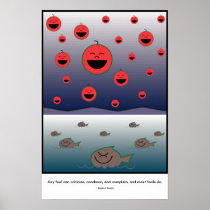 Póster Cualquier tonto puede…