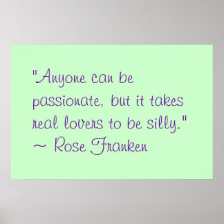 Póster Cualquiera Puede Ser Apasionado