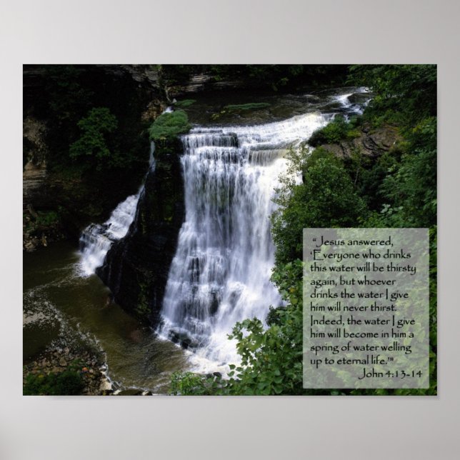 Póster cualquiera que beba del agua que les dé lo hará (Frente)