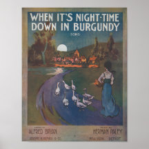 Cuando cae la noche en Borgoña