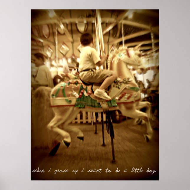 Póster Cuando crezca... (Frente)