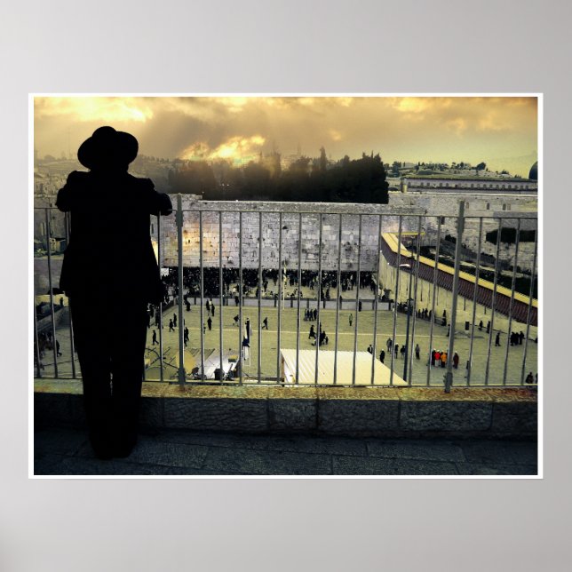 Póster Cuando Dios visite a su pueblo (Frente)