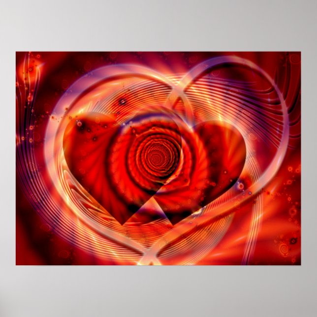 Póster Cuando dos corazones se vuelven uno (Frente)