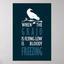 Cuando el grajo vuela bajo bajo