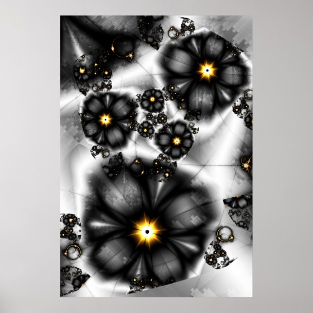 Póster Cuando el oro se vuelve gris (Frente)