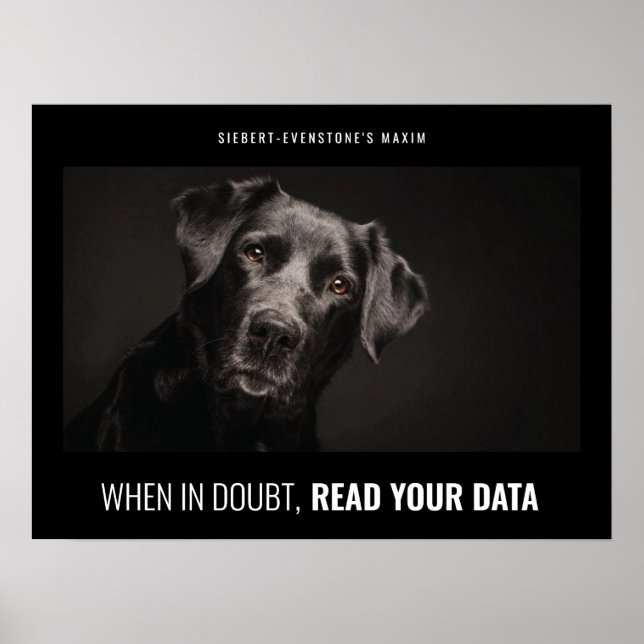 Póster Cuando está en duda (Frente)