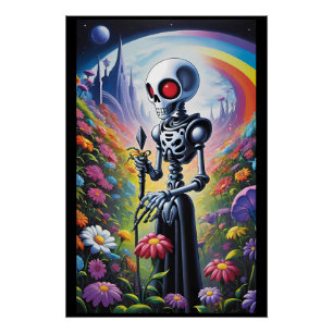 Póster Cuando Estoy Contigo, El Tiempo Se Queda Todavía