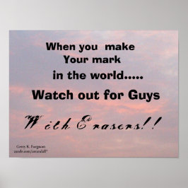 PÓSTER CUANDO HAGA SU MARCA