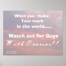 PÓSTER CUANDO HAGA SU MARCA