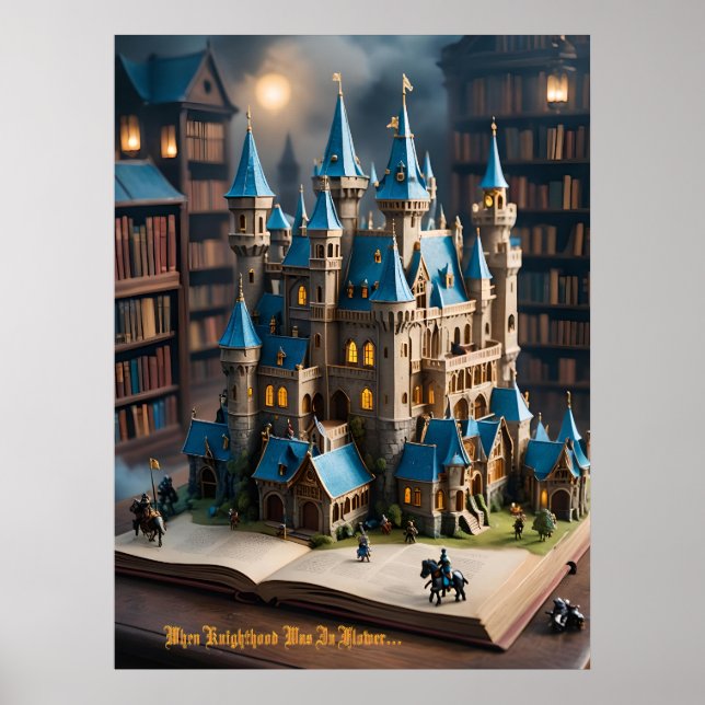 Póster Cuando Knighthood Estaba En Flor (Frente)