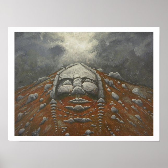 Póster Cuando la abuela dio a luz a la medicina del rock (Frente)