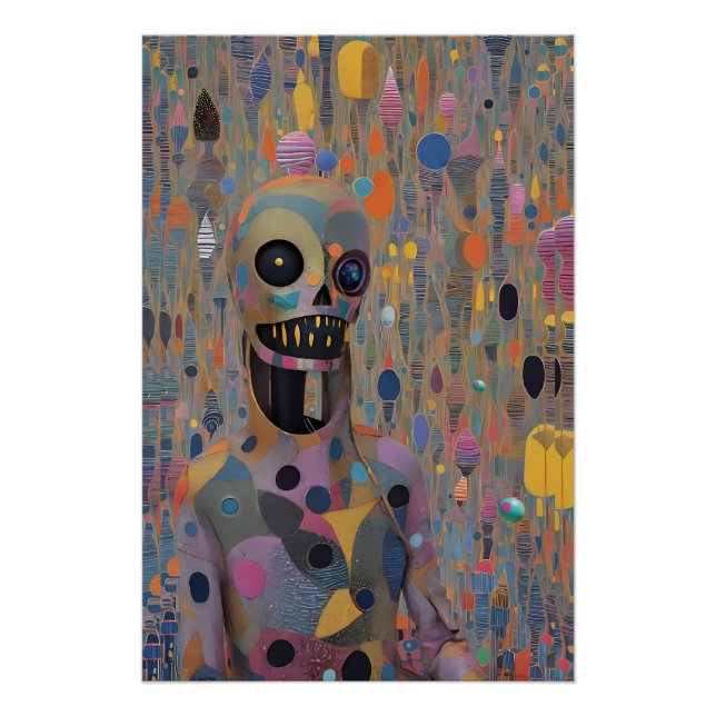 Póster Cuando la muerte estaba de moda (Anverso)