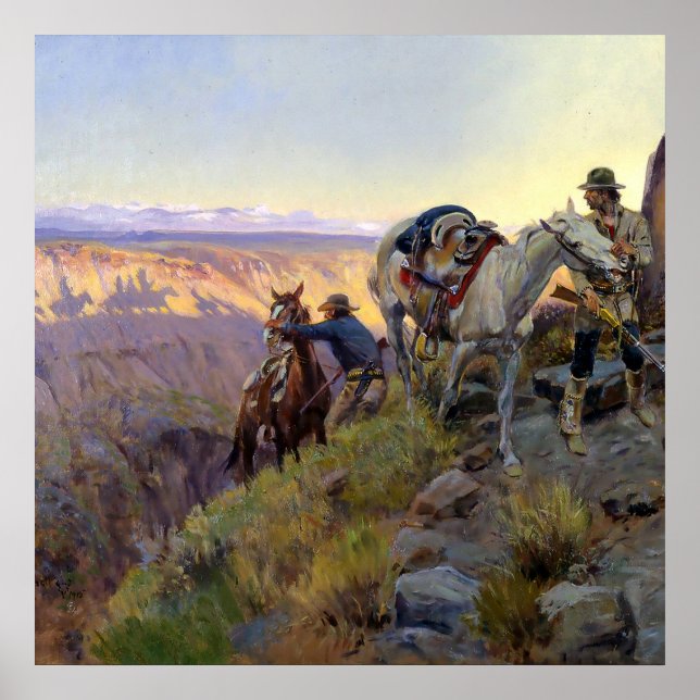 Póster "Cuando las sombras insinúan la muerte" por Charle (Frente)