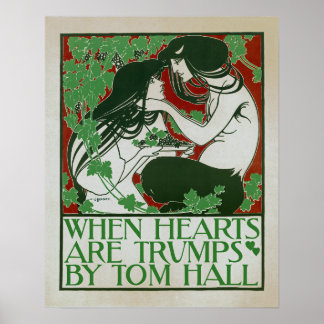 Póster Cuando los corazones son Trump