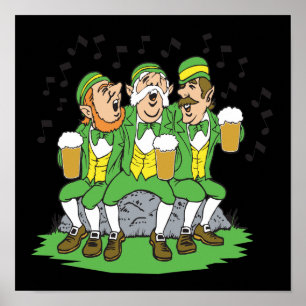 Póster Cuando los ojos irlandeses sonríen