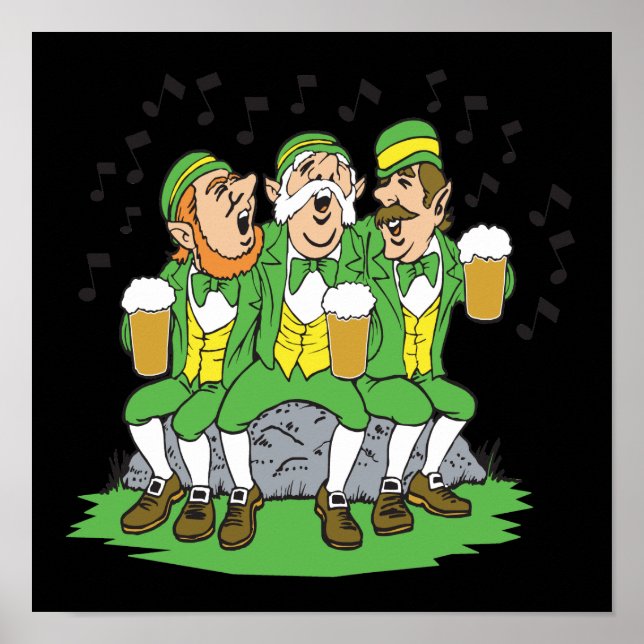 Póster Cuando los ojos irlandeses sonríen (Frente)