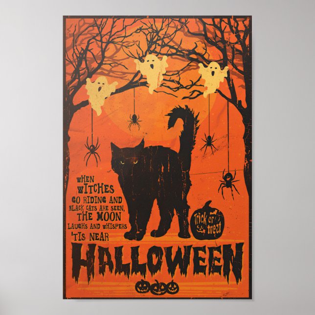 Póster Cuando Los Testigos Van De Carrera Y Se Ven Gatos  (Frente)