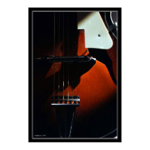 Cuando mi guitarra duerme suavemente poster