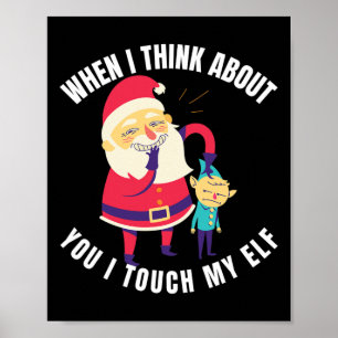 Póster Cuando Pienso En Ti Toco A Mis Navidades Mayores