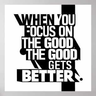 Póster Cuando se enfoca